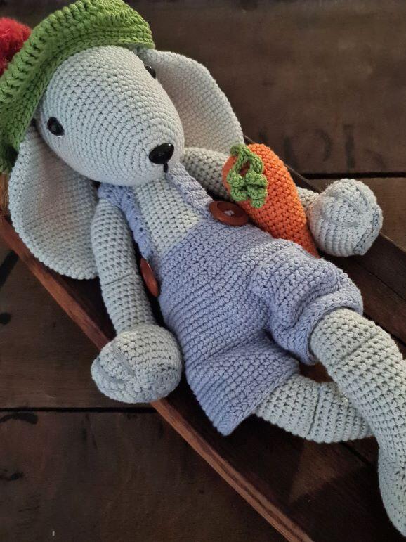 Bellamy Bunny MellyGurumi amigurumi crochet pattern