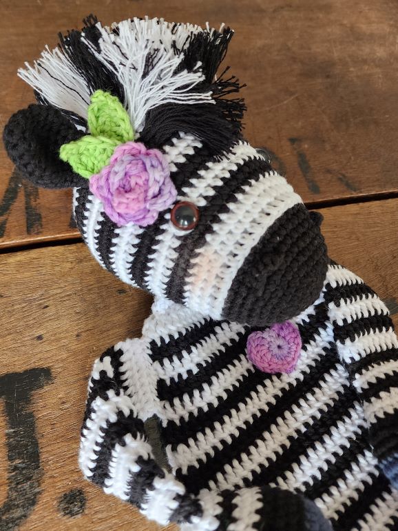 Melly Teddy Ragdoll Zoey Zebra Crochet Along Part 2